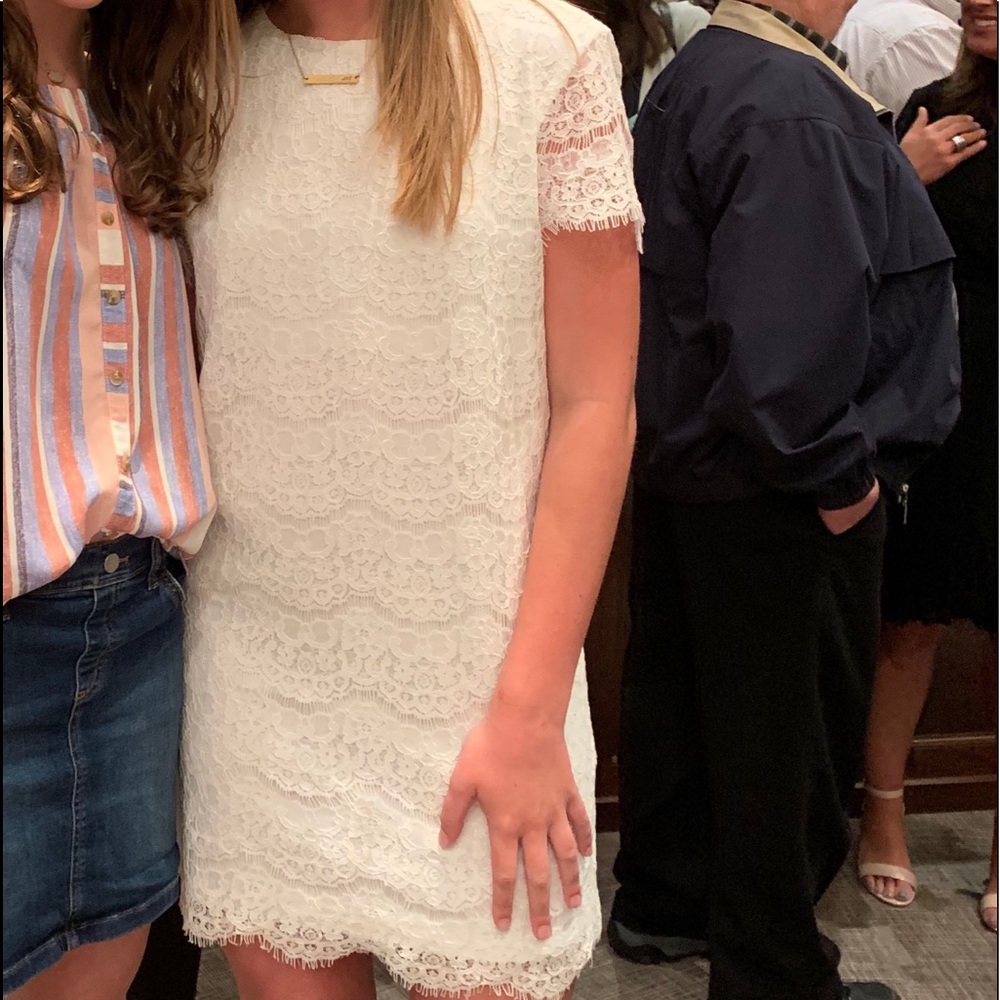 White dress